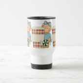 Weihnachtsfeiertags-Lebkuchenreise-Tasse Reisebecher (Mittel)