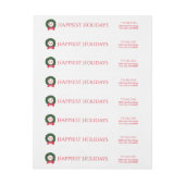 Weihnachtsfeiertags-Monogramm-festliche (Bogen)