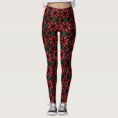 Weihnachtsfeiertags-nordischer Leggings (Vorderseite)