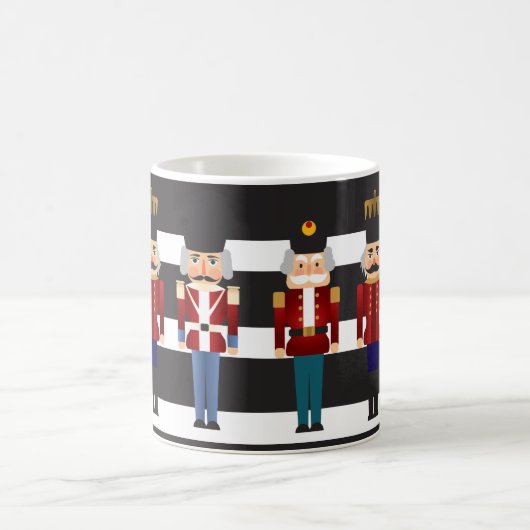 Weihnachtsfeiertags-Nussknacker Kaffeetasse (Mittel)