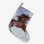 Weihnachtsfeiertags-PferdeStrumpf Kleiner Weihnachtsstrumpf (Vorderansicht (hängend))