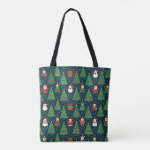 Weihnachtsfeiertags-Thema Tasche (Rückseite)