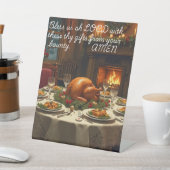 Weihnachtsfeiertagsgebet Sockelschild (In SItu)