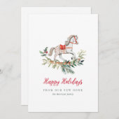 Weihnachtsfeiertagskarte Feiertagskarte (Vorne/Hinten)