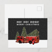 Weihnachtsfeiertagskarte Postkarte (Vorne/Hinten)