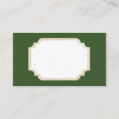 Weihnachtsfeiertagskinder addieren visitenkarte (Rückseite)