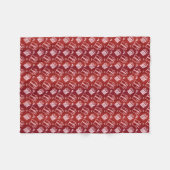 Weihnachtsfeiertagsmuster Fleecedecke (Vorderseite (Horizontal))