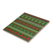 Weihnachtsfeiertagsmuster Fliese (Seite)