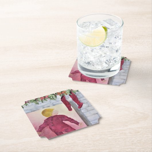 Weihnachtsfeiervorausschauung Untersetzer (Vor Ort)