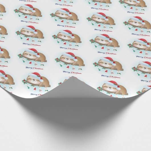 Weihnachtsfeige Geschenkpapier (Ecke)