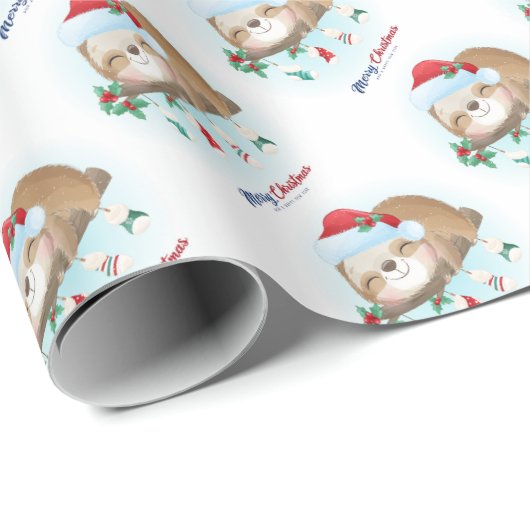 Weihnachtsfeige Geschenkpapier (Rolleneckpunkt)