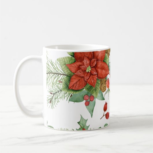 Weihnachtsfeindlichkeit und Roter Kardinal Kaffeetasse (Links)