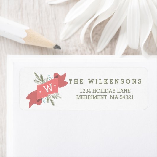 Weihnachtsfeitagsbanner-Adresse (Insitu)