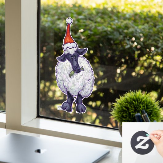 Weihnachtsfenster Fensteraufkleber (Büro)