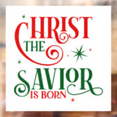 Weihnachtsfenster Fensteraufkleber (Blatt 2)