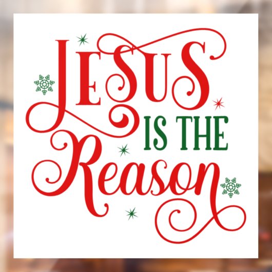 Weihnachtsfenster Fensteraufkleber (Blatt 2)