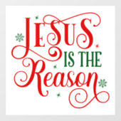 Weihnachtsfenster Fensteraufkleber (Blatt)