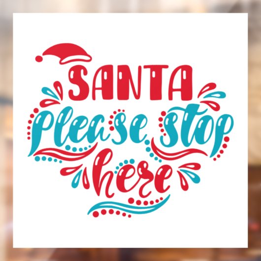 Weihnachtsfenster Fensteraufkleber (Blatt 2)