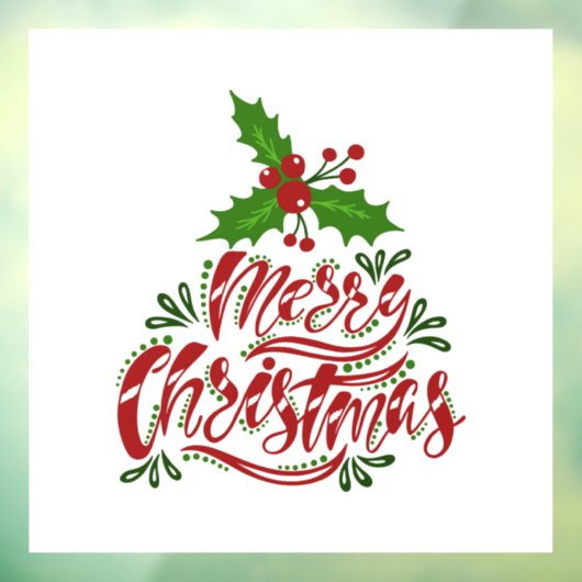 Weihnachtsfenster Fensteraufkleber (Blatt 3)