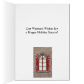 Weihnachtsfenster-Fotokarte (Innen (Rechts))