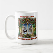 Weihnachtsfenster Kaffeetasse (Links)