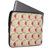 Weihnachtsfenster Laptopschutzhülle (Vorne Rechts)