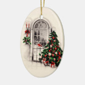 Weihnachtsfenster Leuchten Ornament (Links)