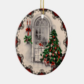 Weihnachtsfenster Leuchten Ornament (Rechts)