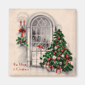 Weihnachtsfenster Magnet (Vorne)