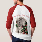 Weihnachtsfenster Mens Shirt (Rückseite)