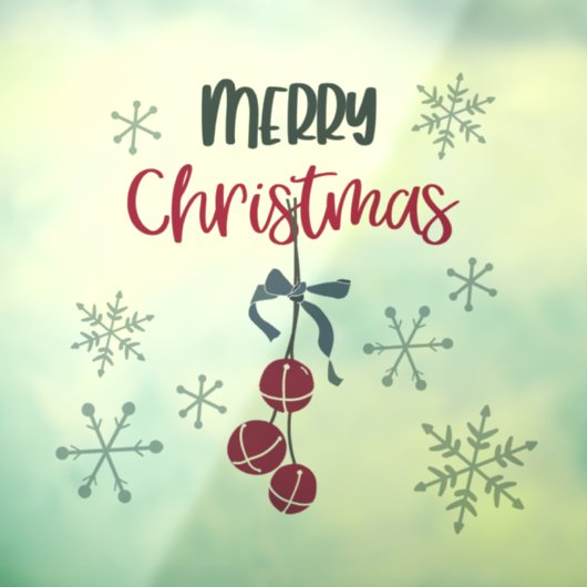 Weihnachtsfenster oder Wandverkleidung Fensteraufkleber (Blatt 3)