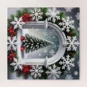 Weihnachtsfenster Puzzle (Horizontal)