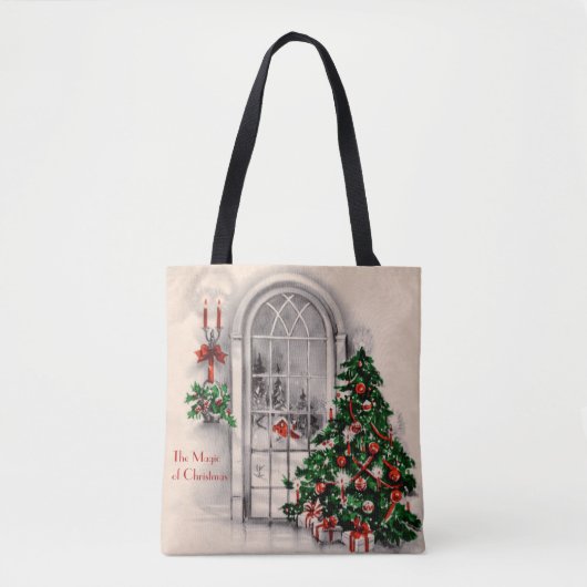 Weihnachtsfenster Tasche (Vorderseite)