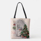 Weihnachtsfenster Tasche (Rückseite)