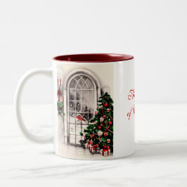 Weihnachtsfenster Tasse