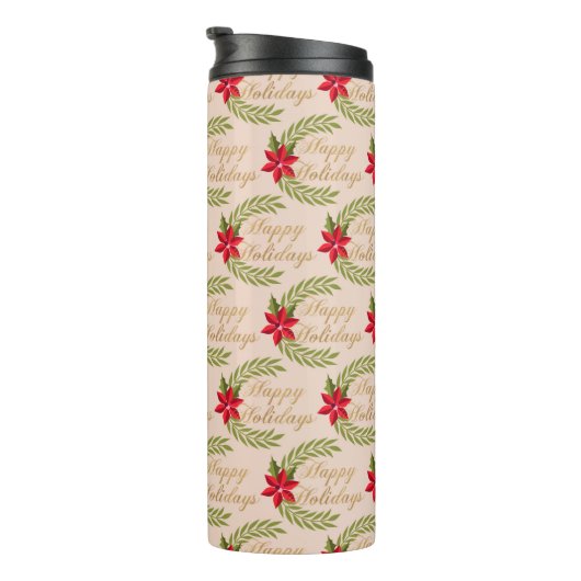 Weihnachtsfenster Thermosbecher (Nach rechts gedreht)