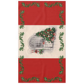 Weihnachtsfenster Tischdecke (Vorderseite)