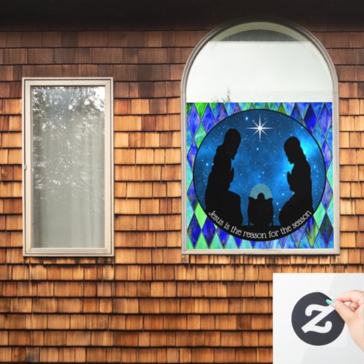 Weihnachtsfensteraufkleber Fensteraufkleber (Fenster Zuhause)