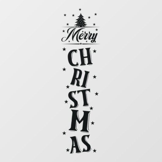 Weihnachtsfensterdekore  fensteraufkleber (Blatt)