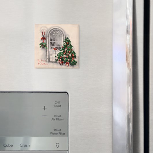 Weihnachtsfensterlichter Magnet (In Situ (Kühlschrank))