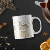 Weihnachtsferd & Frohe Weihnachtstypografie Kaffeetasse