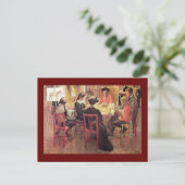 Weihnachtsferien 1909 feiertagspostkarte (Stehend Vorderseite)