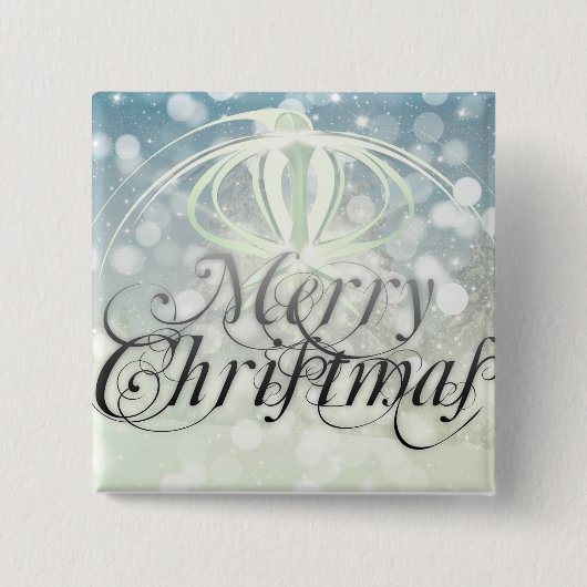 Weihnachtsferien Button (Vorderseite)
