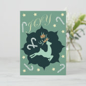 Weihnachtsferien Feiertagskarte (Stehend Vorderseite)