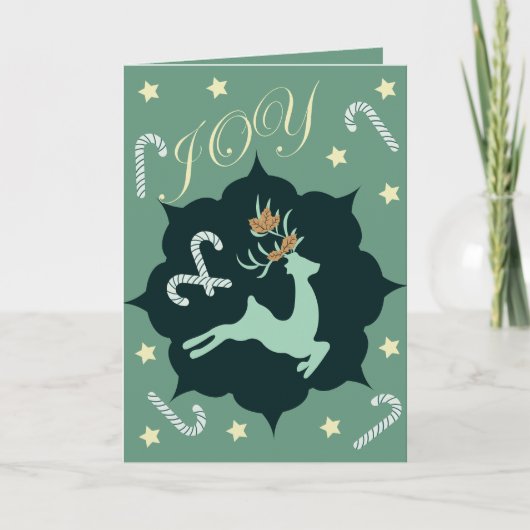 Weihnachtsferien Feiertagskarte (Vorderseite)