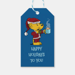 Weihnachtsferien Geschenkanhänger