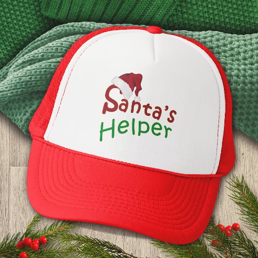 Weihnachtsferien-Helfer Trucker Hat Truckerkappe