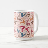 Weihnachtsferien Kaffeetasse (VorderseiteRechts)
