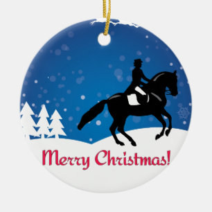 Weihnachtsferien Keramik Ornament