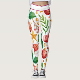 Weihnachtsferien-Leggings Leggings